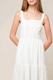 AFTER THE RAIN WHITE LACE MAXI DRESS FINAL SALE