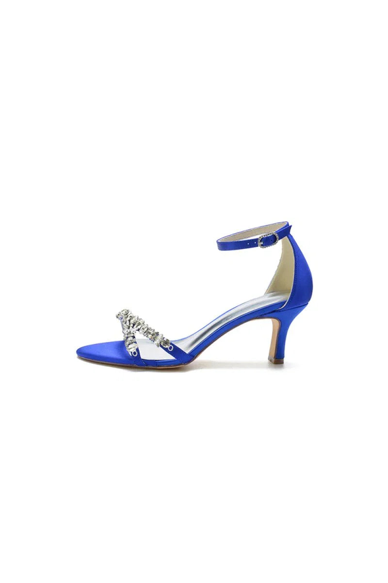Simple Round Toe Chunky Heel Pumps