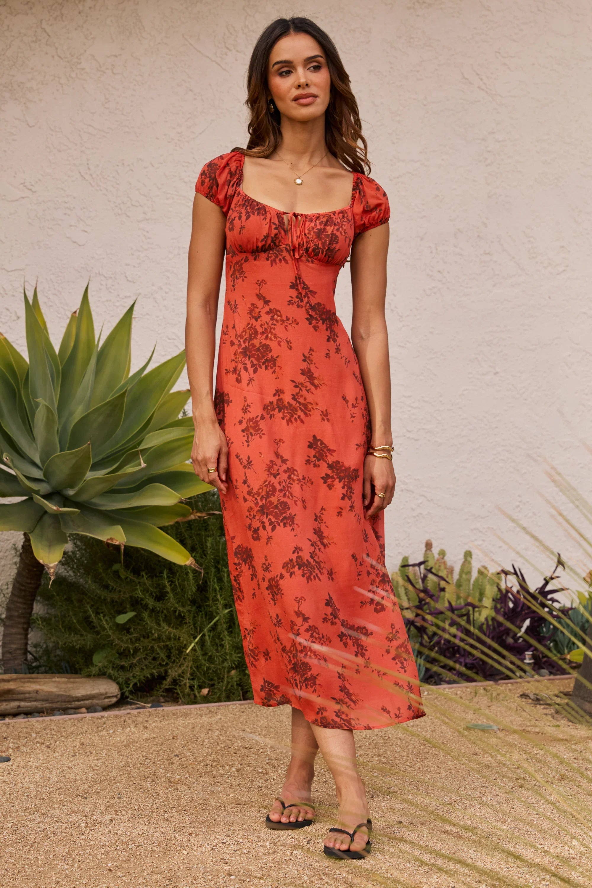 Charles Floral Maxi Dress