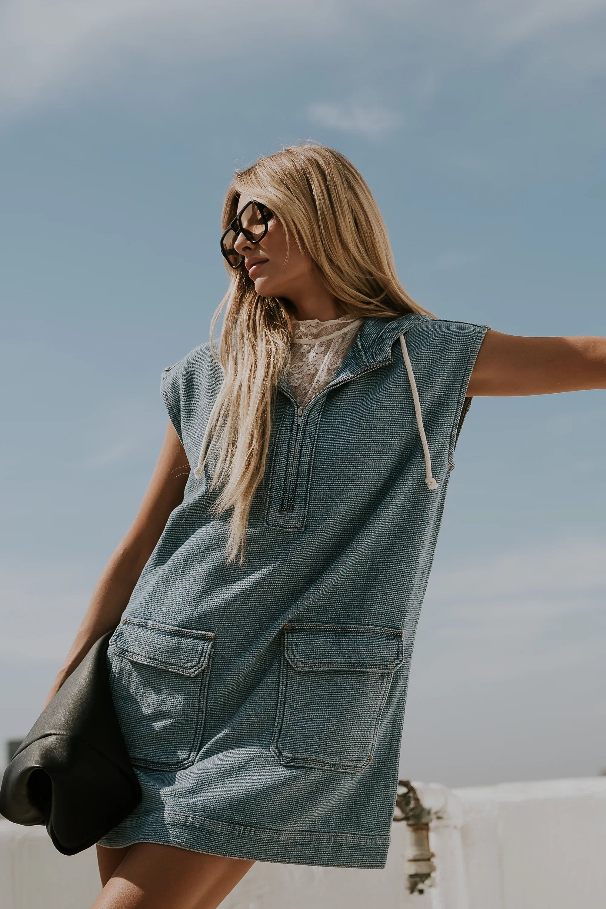 Posie Denim Mini Dress