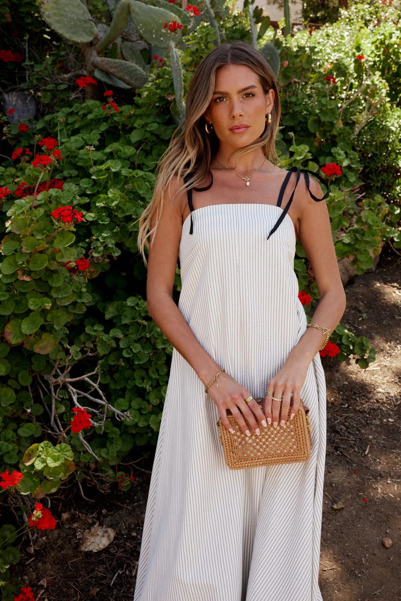 Zain Striped Maxi Dress FINAL SALE