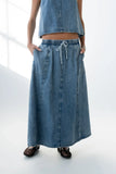 Khloe Denim Maxi Skirt