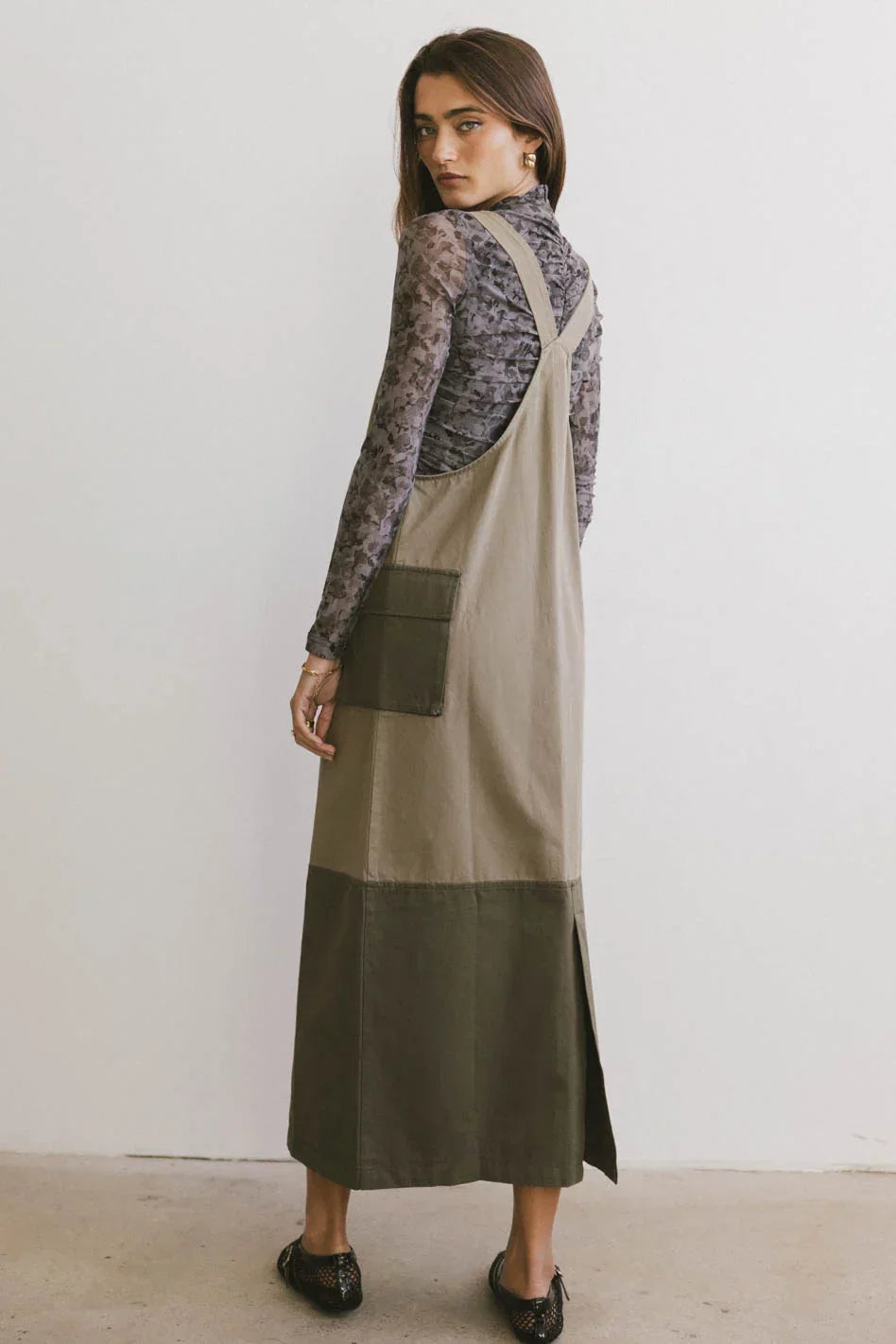 Jovi Cargo Overall Dress FINAL SALE