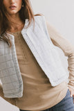 Brodie Quilted Denim Vest FINAL SALE