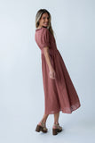 Demi Maxi Dress in Marsala
