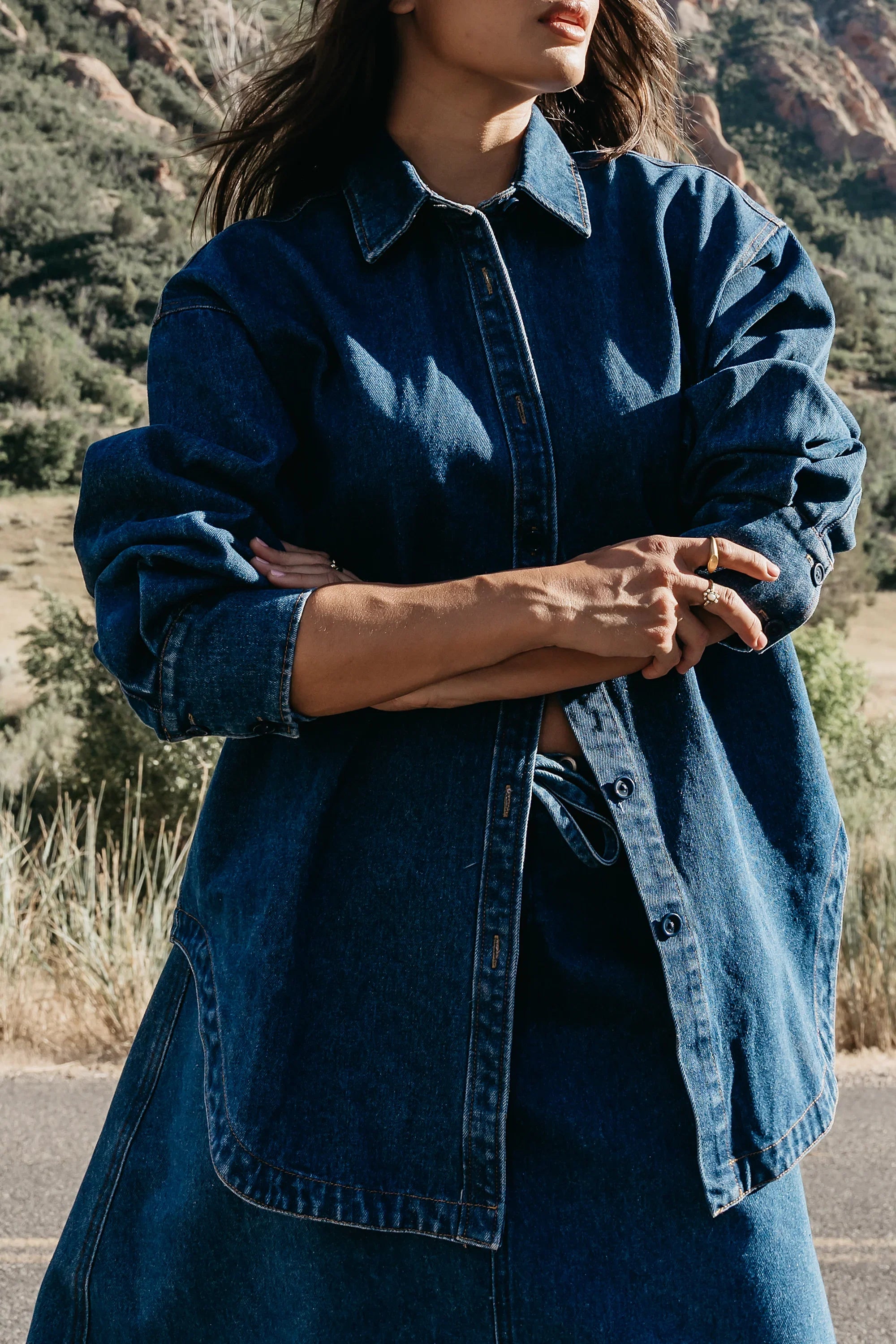 Maddy Oversized Button Up FINAL SALE