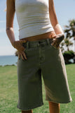 Riley Denim Bermuda Shorts