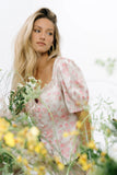 Faith Floral Blouse in Pink