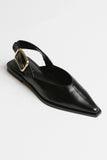 Steve Madden Shay Slingback Flats in Black
