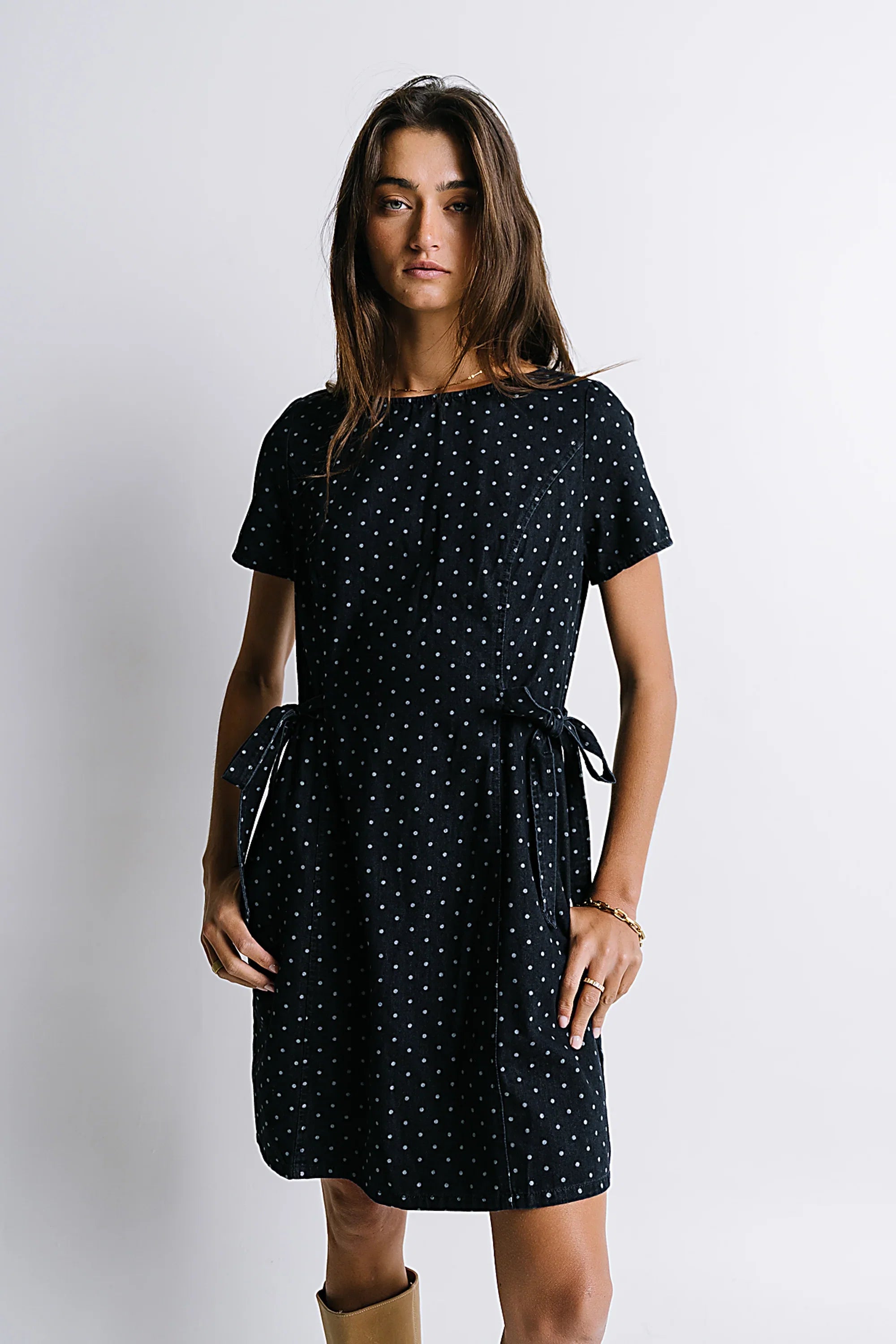 Gloria Polka Dot Mini Dress FINAL SALE