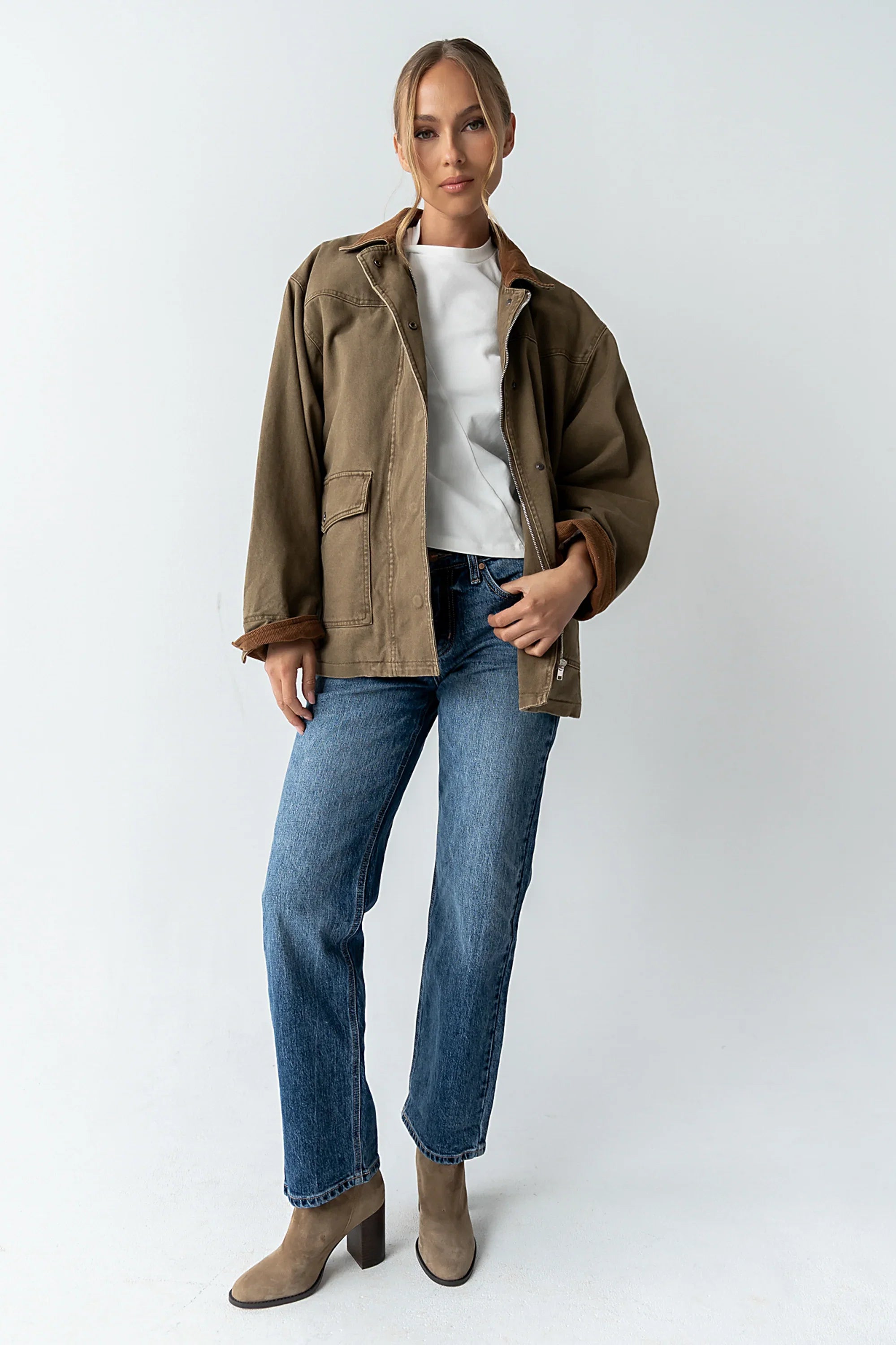 Mannie Oversized Chore Jacket FINAL SALE