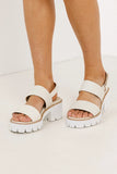 Seychelles Armitage Sandal in White FINAL SALE