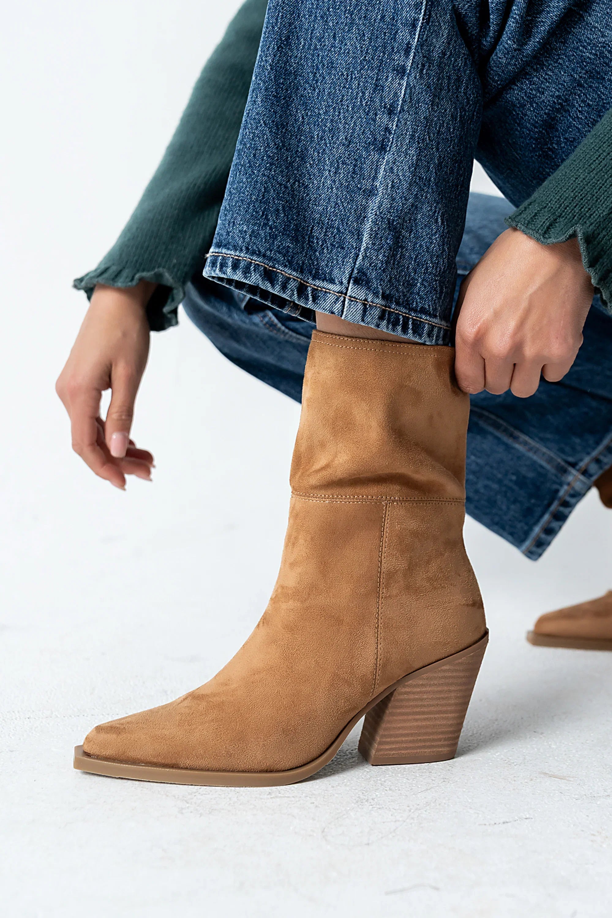 Venice Boots in Camel FINAL SALE