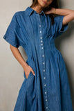 Kolby Button Front Maxi Dress FINAL SALE