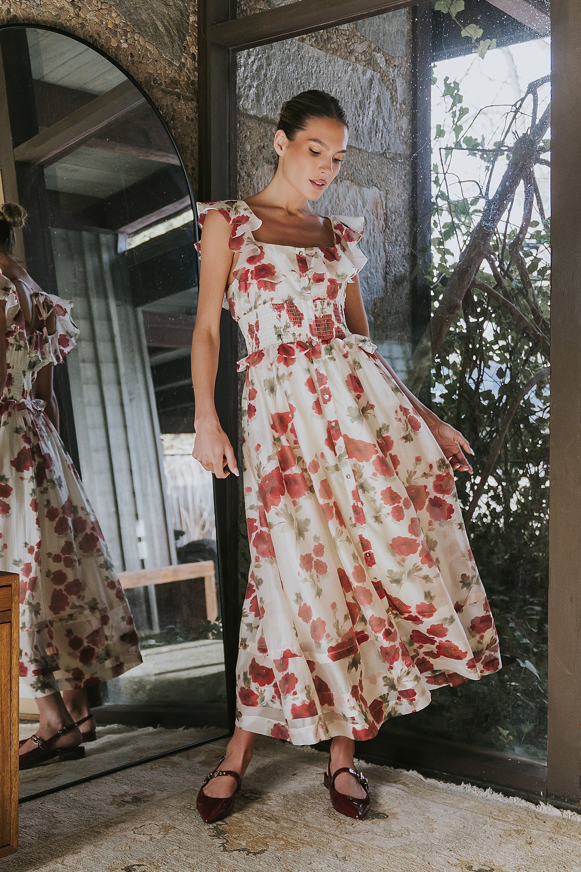 Londyn Floral Maxi Dress