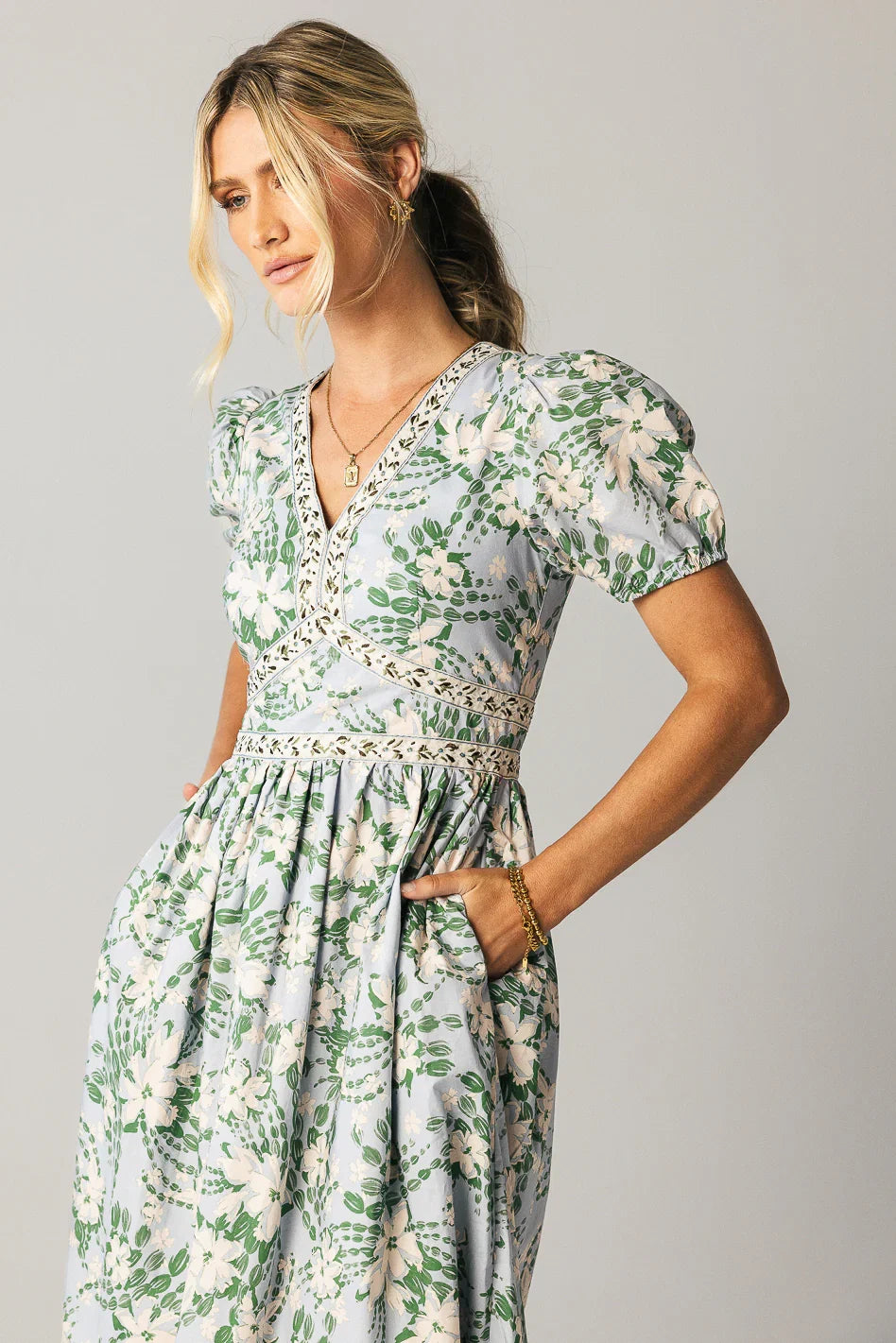 Teo Floral Maxi Dress FINAL SALE