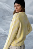 Jones Knit Sweater in Yellow FINAL SALE