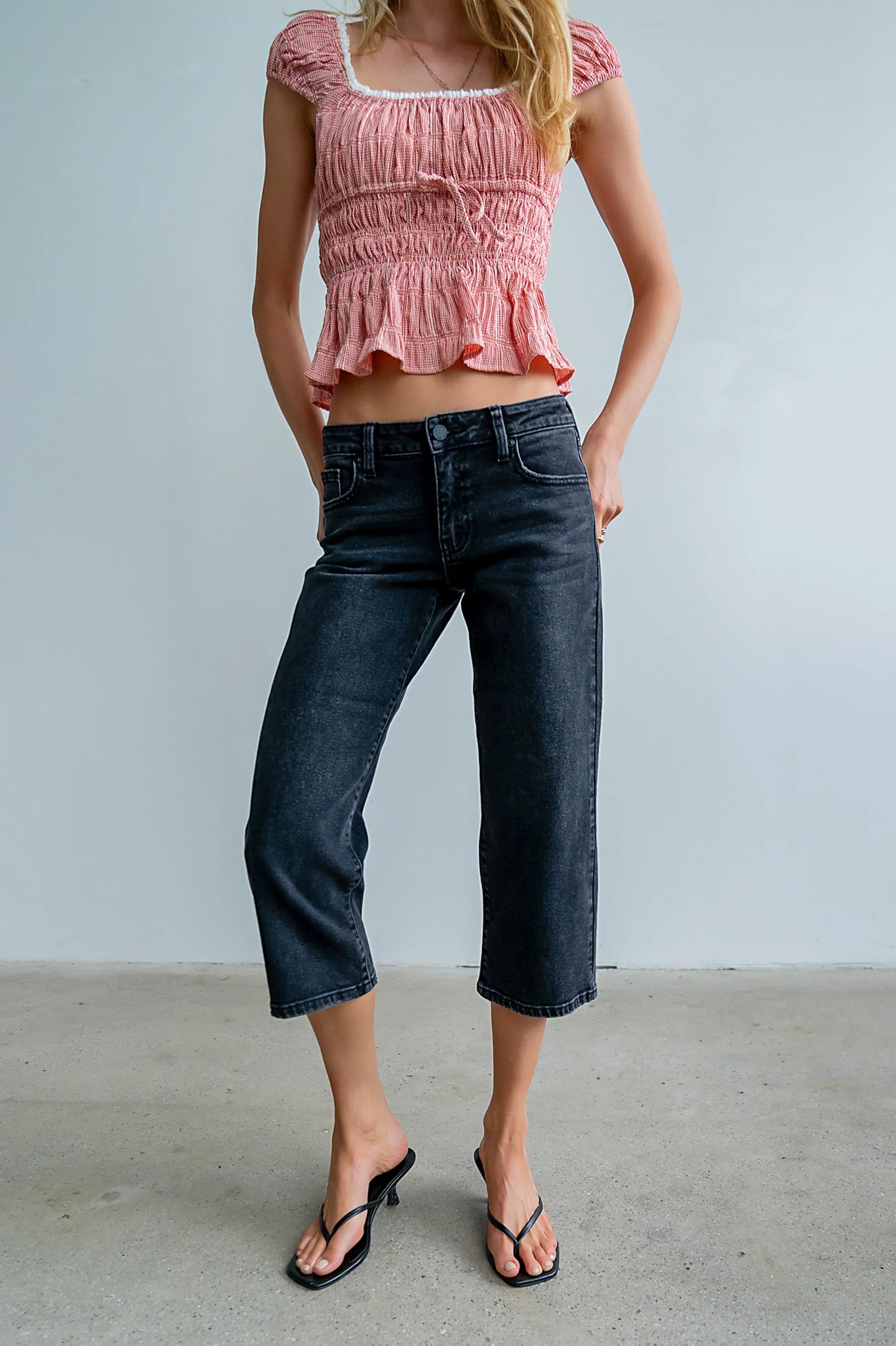 Katie Straight Leg Capris