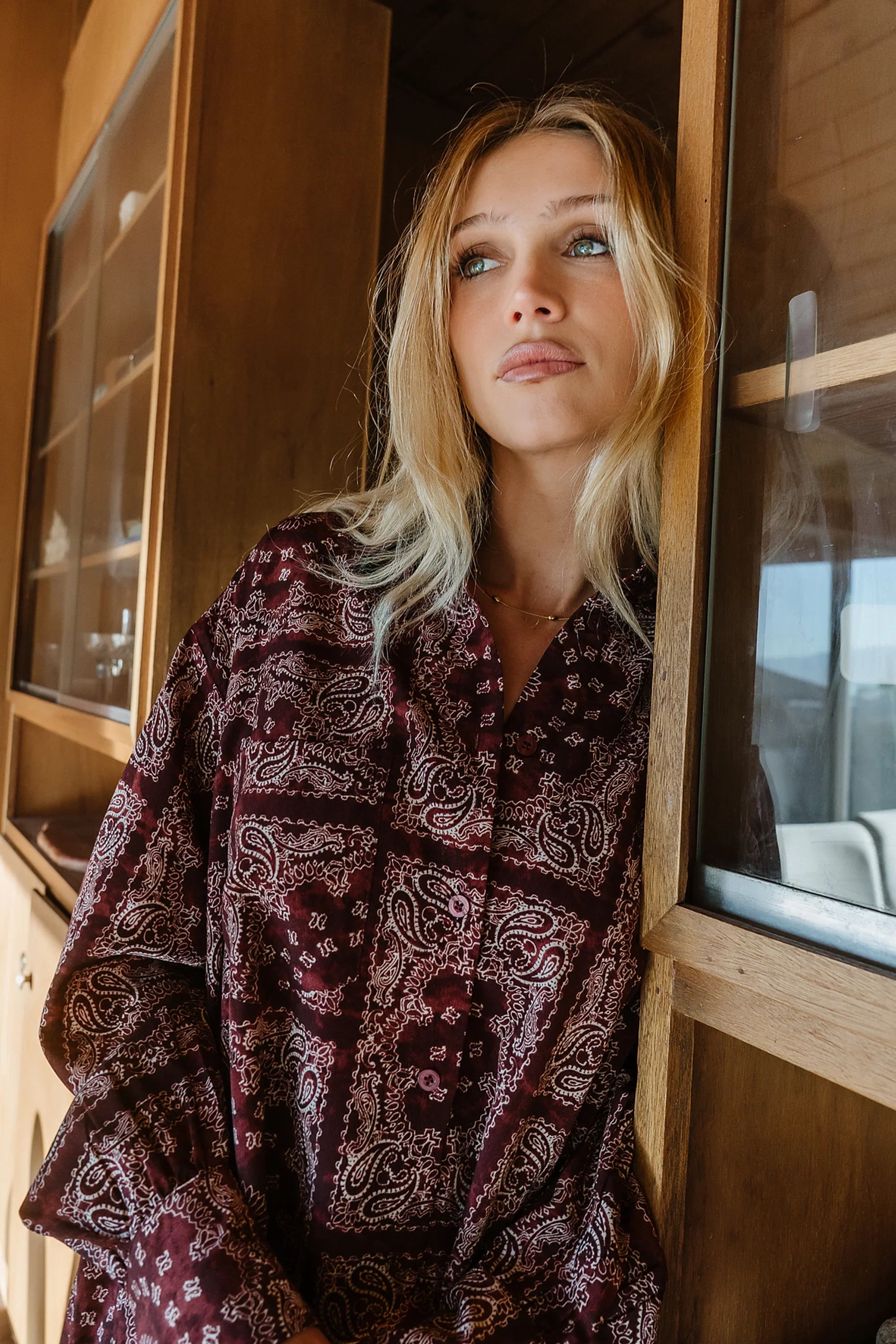 Diana Oversized Button Up