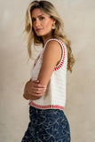 Malia Knit Tank in Ivory FINAL SALE