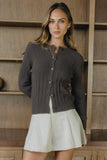 Becky Herringbone Mini Skirt FINAL SALE
