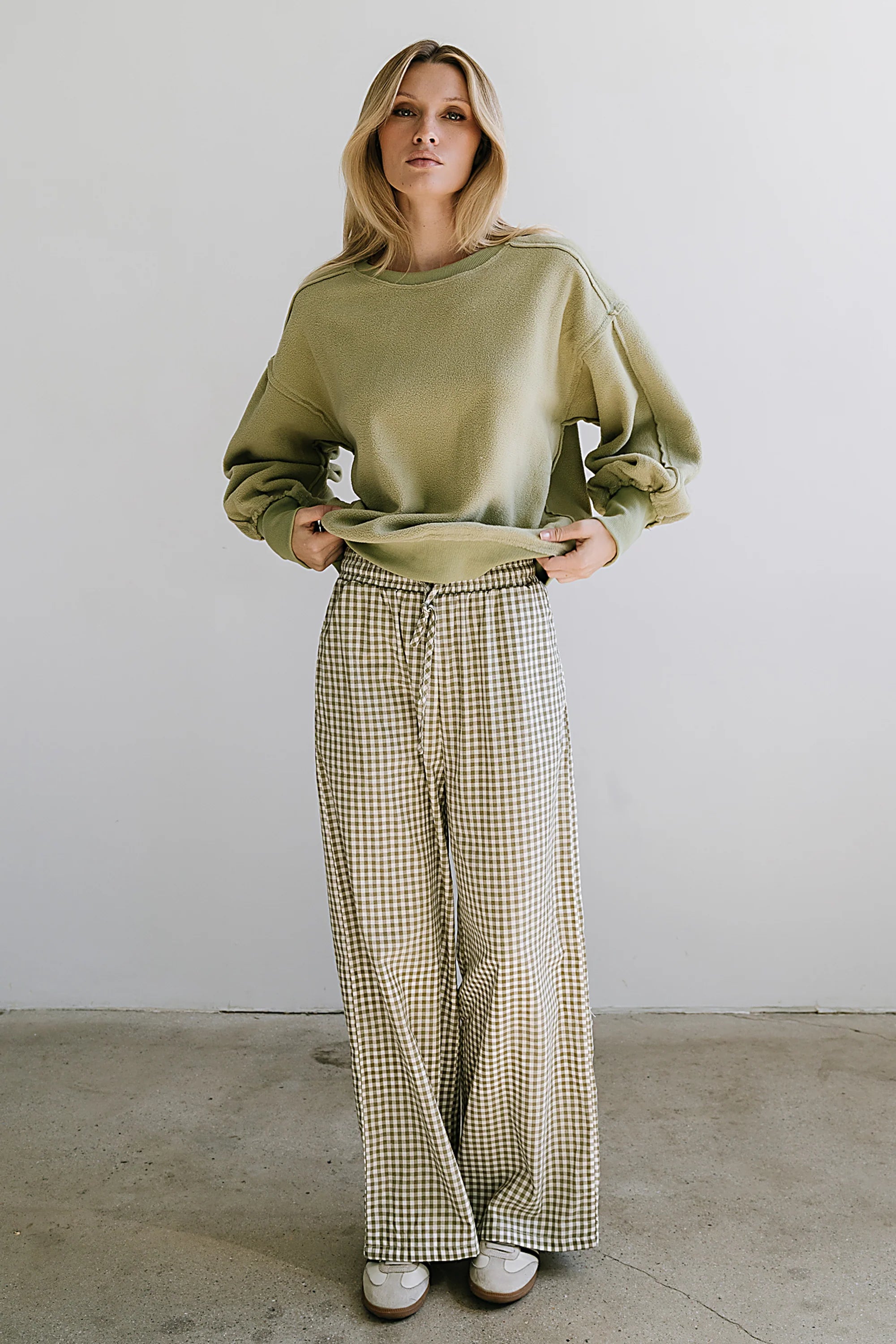 Belle Fleece Pullover Sweater