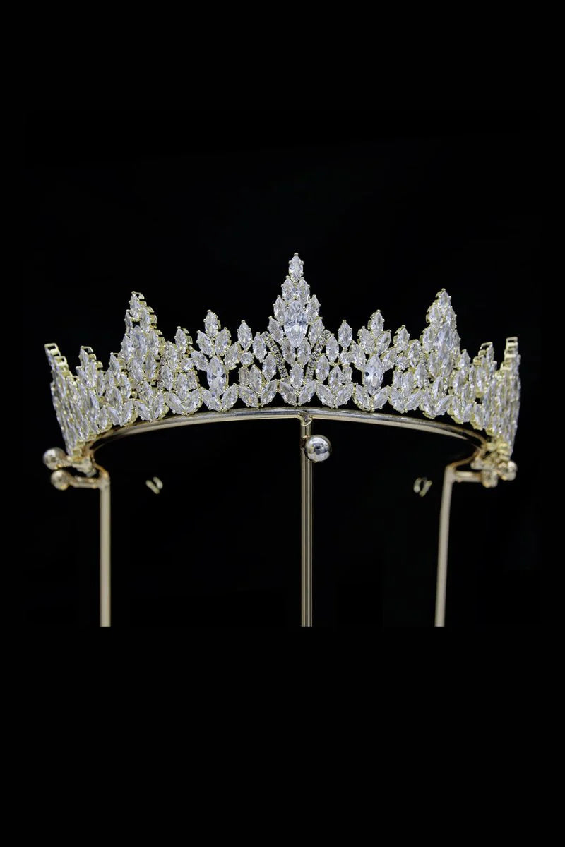 Silver Zirconia Bridal Tiara