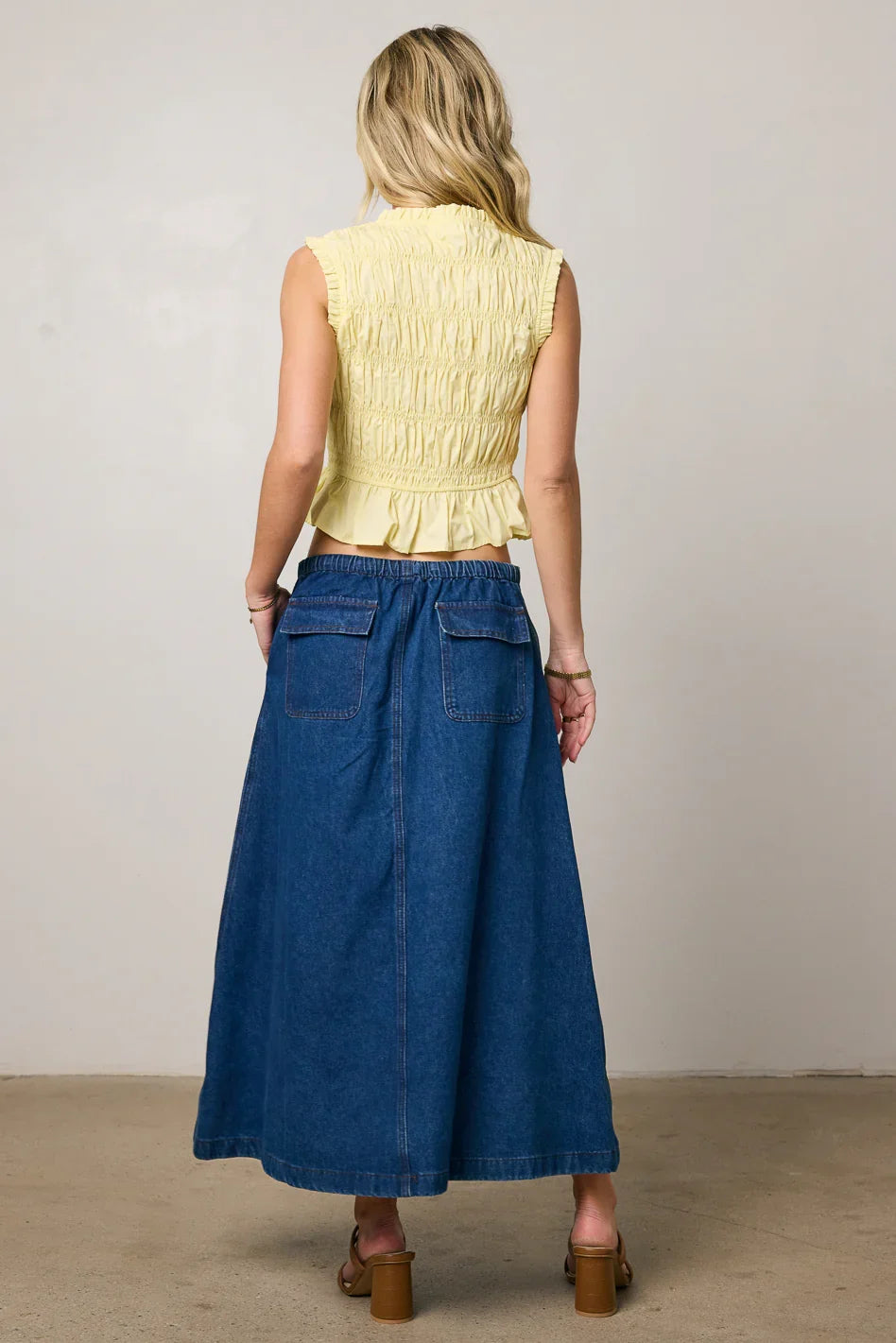 Georgina Smocked Blouse FINAL SALE