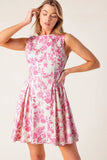 ISLAND ADVENTURE PINK MINI DRESS