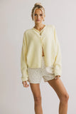 Maci Cardigan in Yellow FINAL SALE