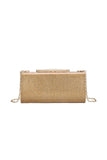 Womens Rhinestones Clutch Evening Bag