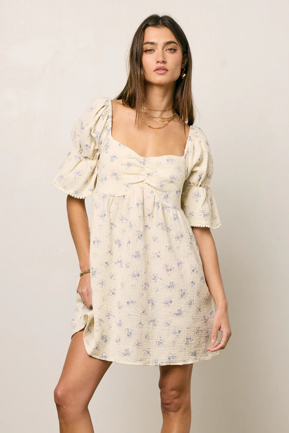 Ella Floral Mini Dress FINAL SALE