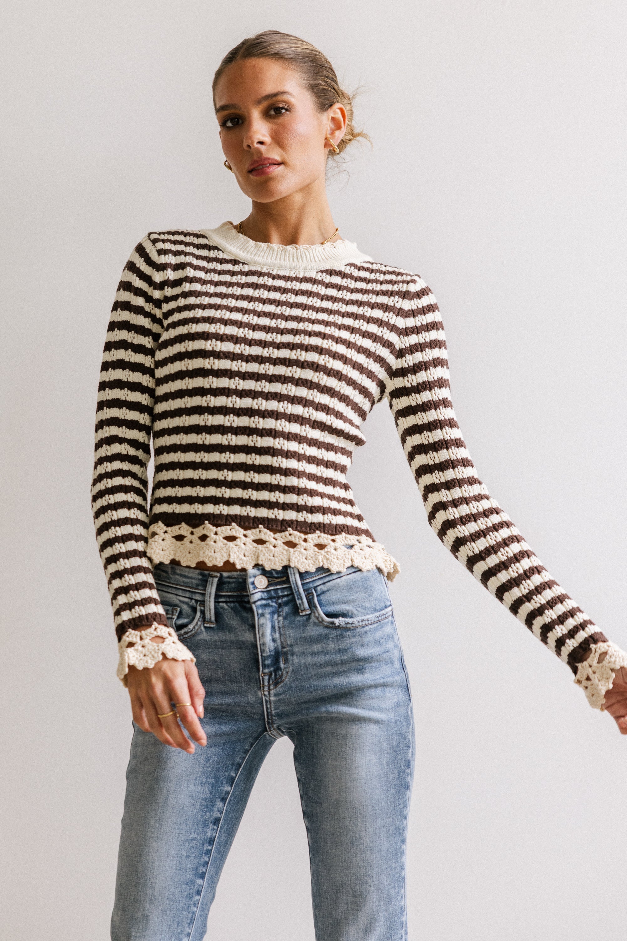 Janice Striped Sweater FINAL SALE