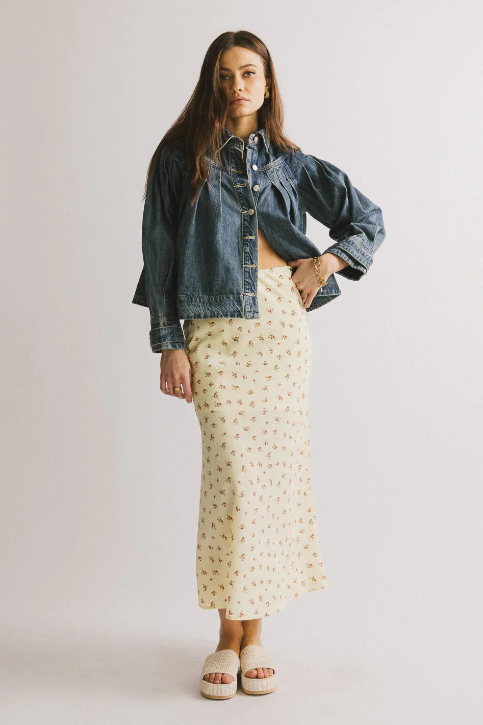 Lennon Denim Jacket Medium Wash