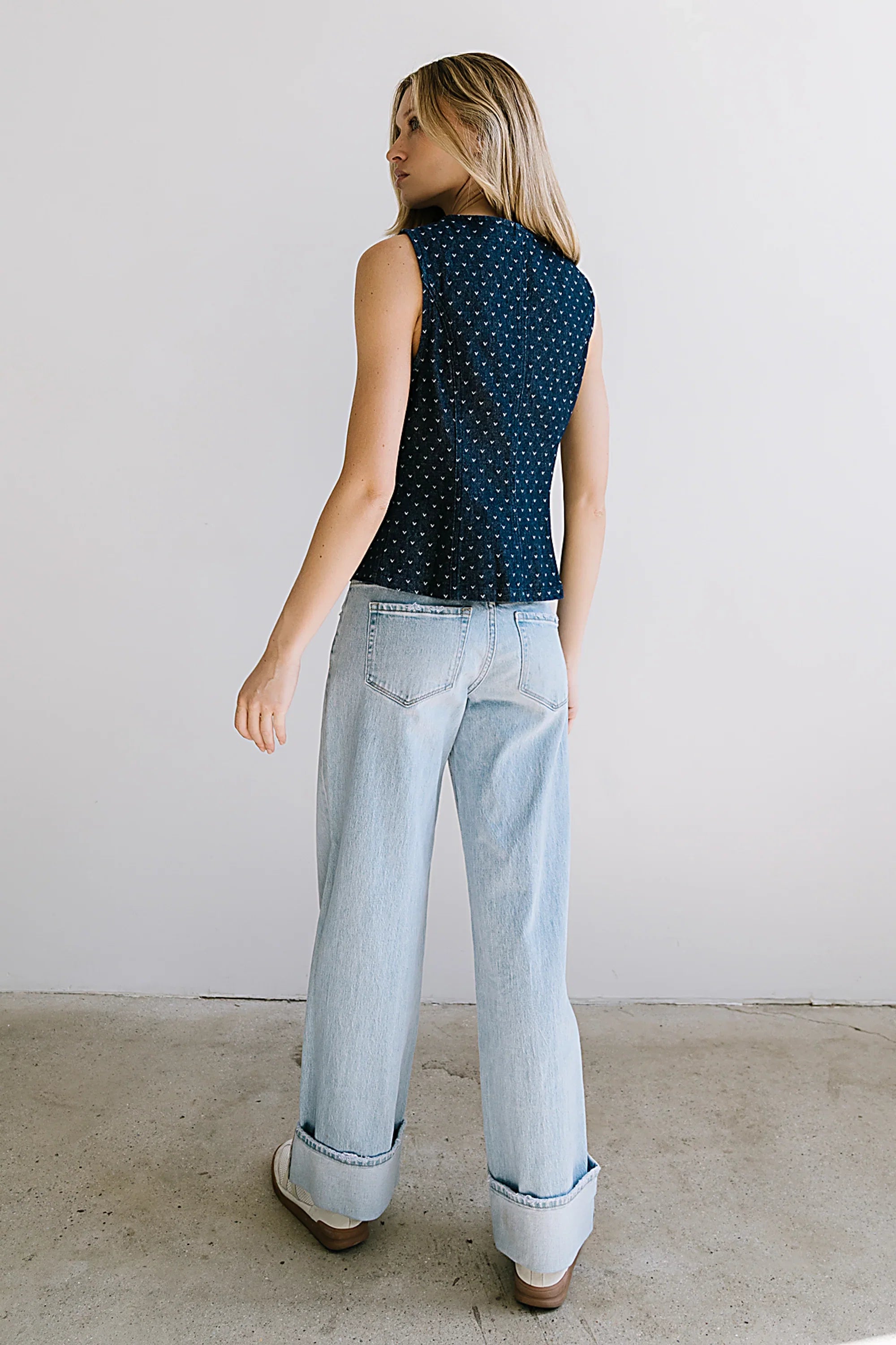 Caroline Denim Vest