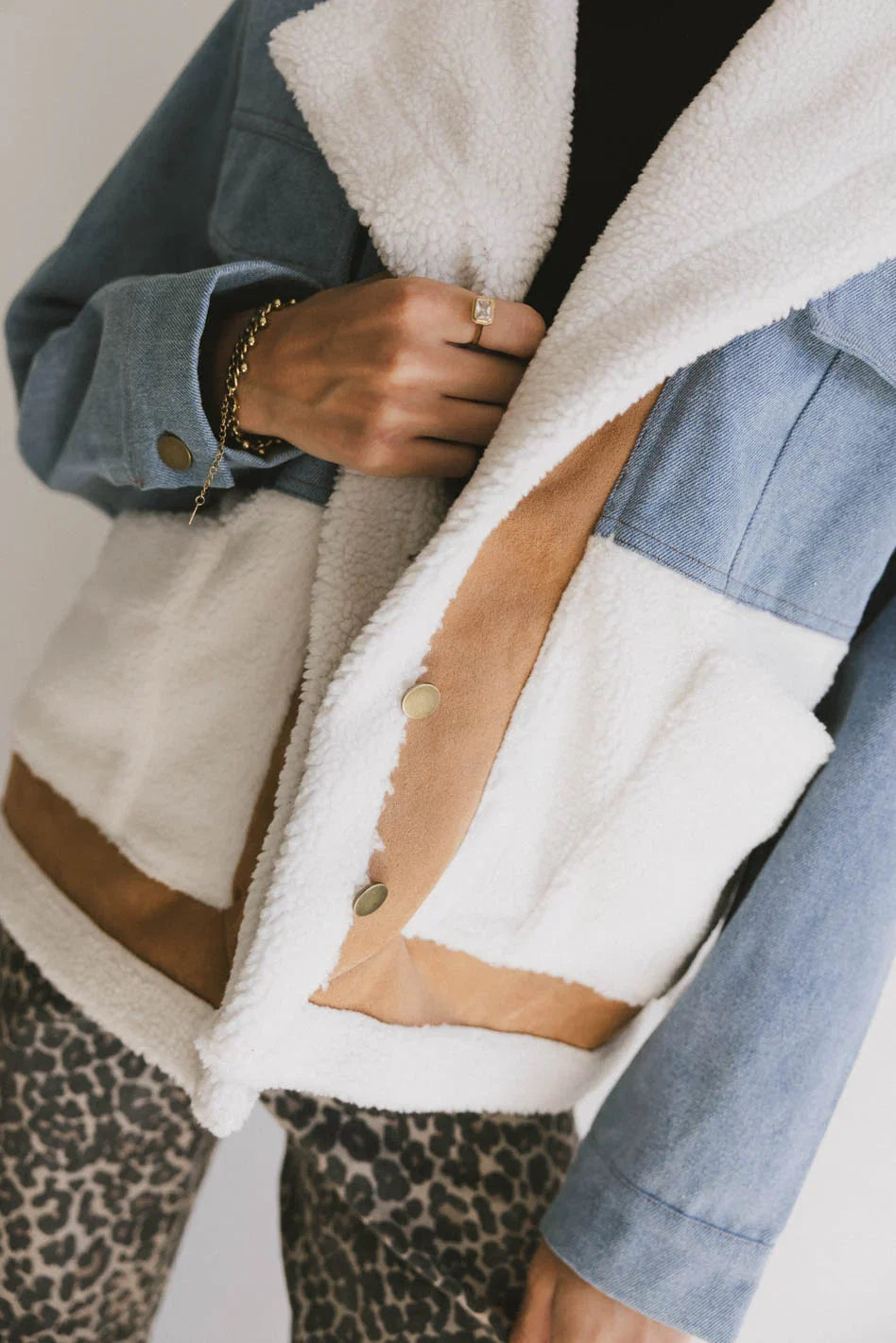 Fawn Contrast Jacket FINAL SALE