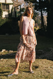 Brianni Floral Midi Skirt FINAL SALE