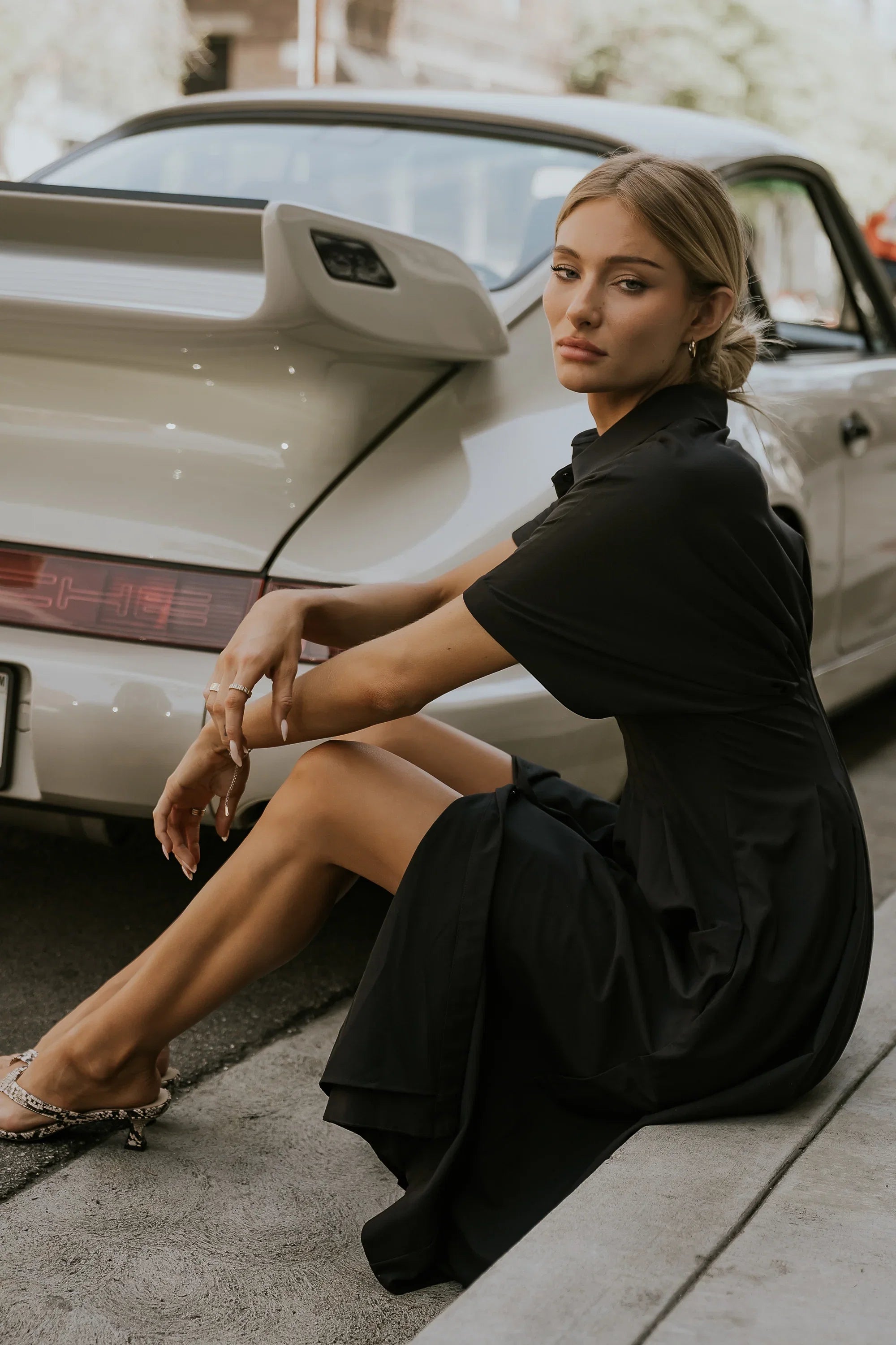 Collins Maxi Dress in Black