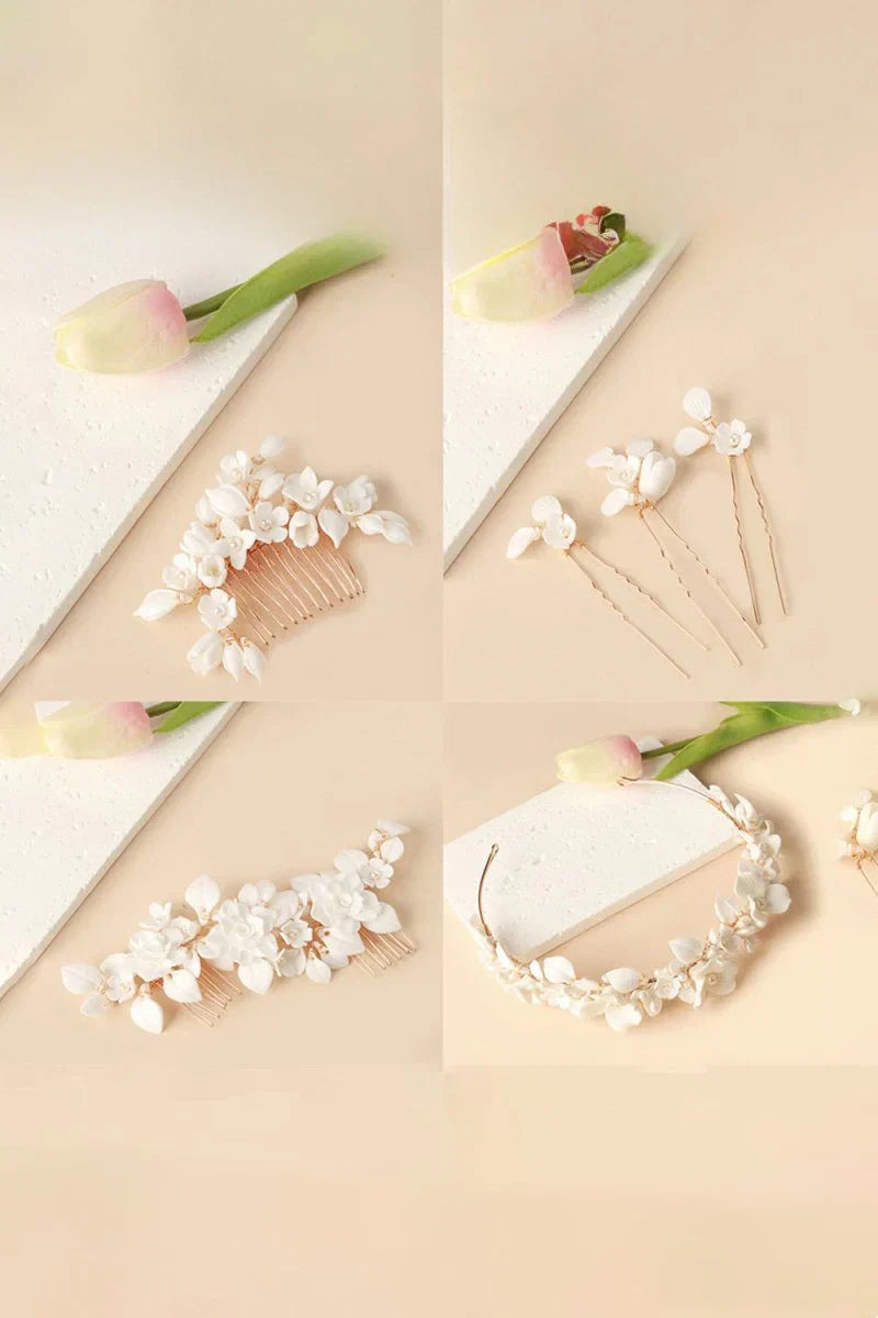 Bridal Leaf Headband