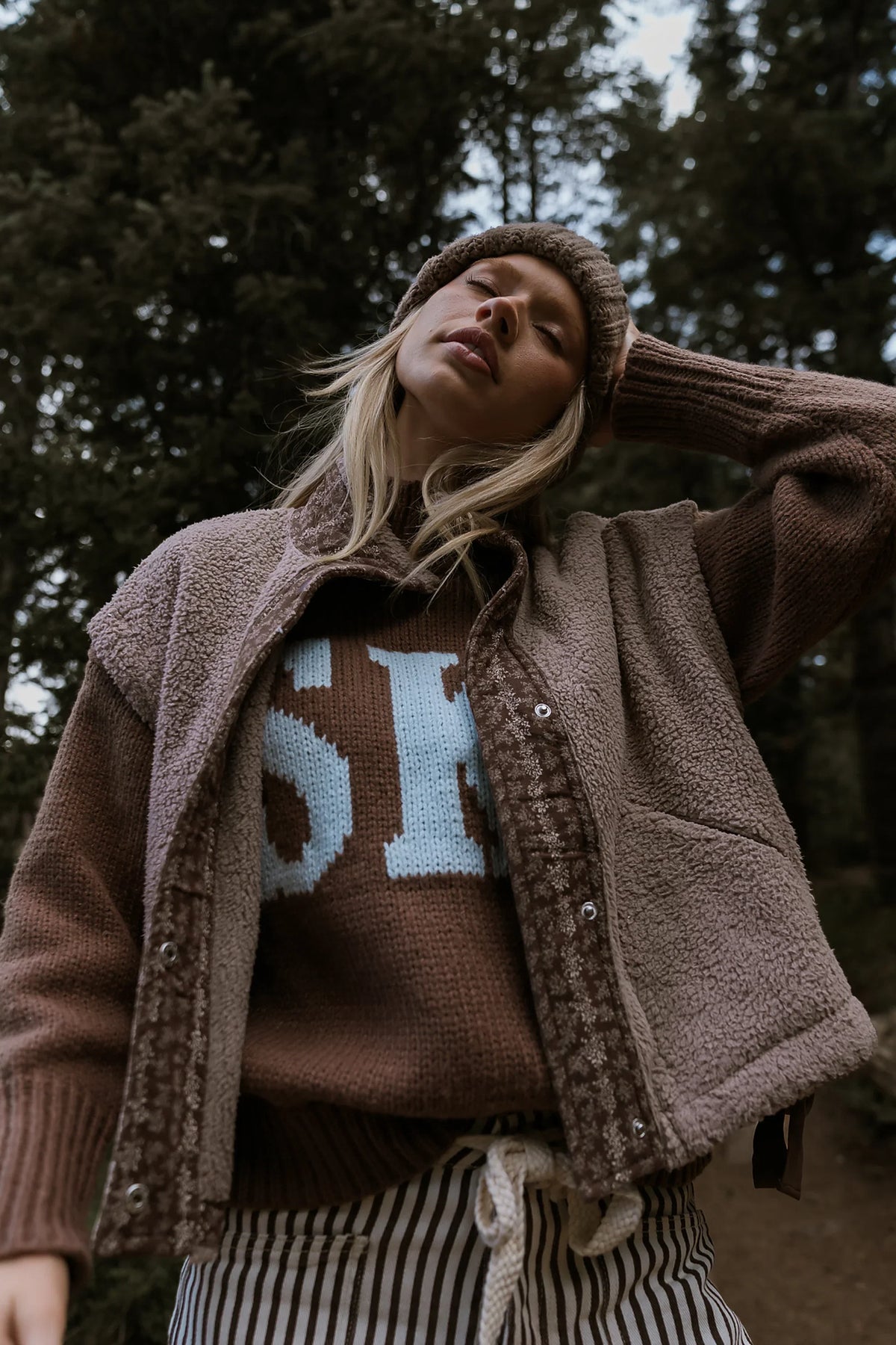 Julia Sherpa Vest FINAL SALE