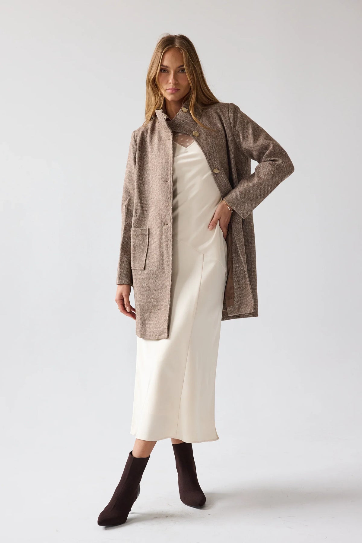 Shelby Satin Maxi Dress FINAL SALE