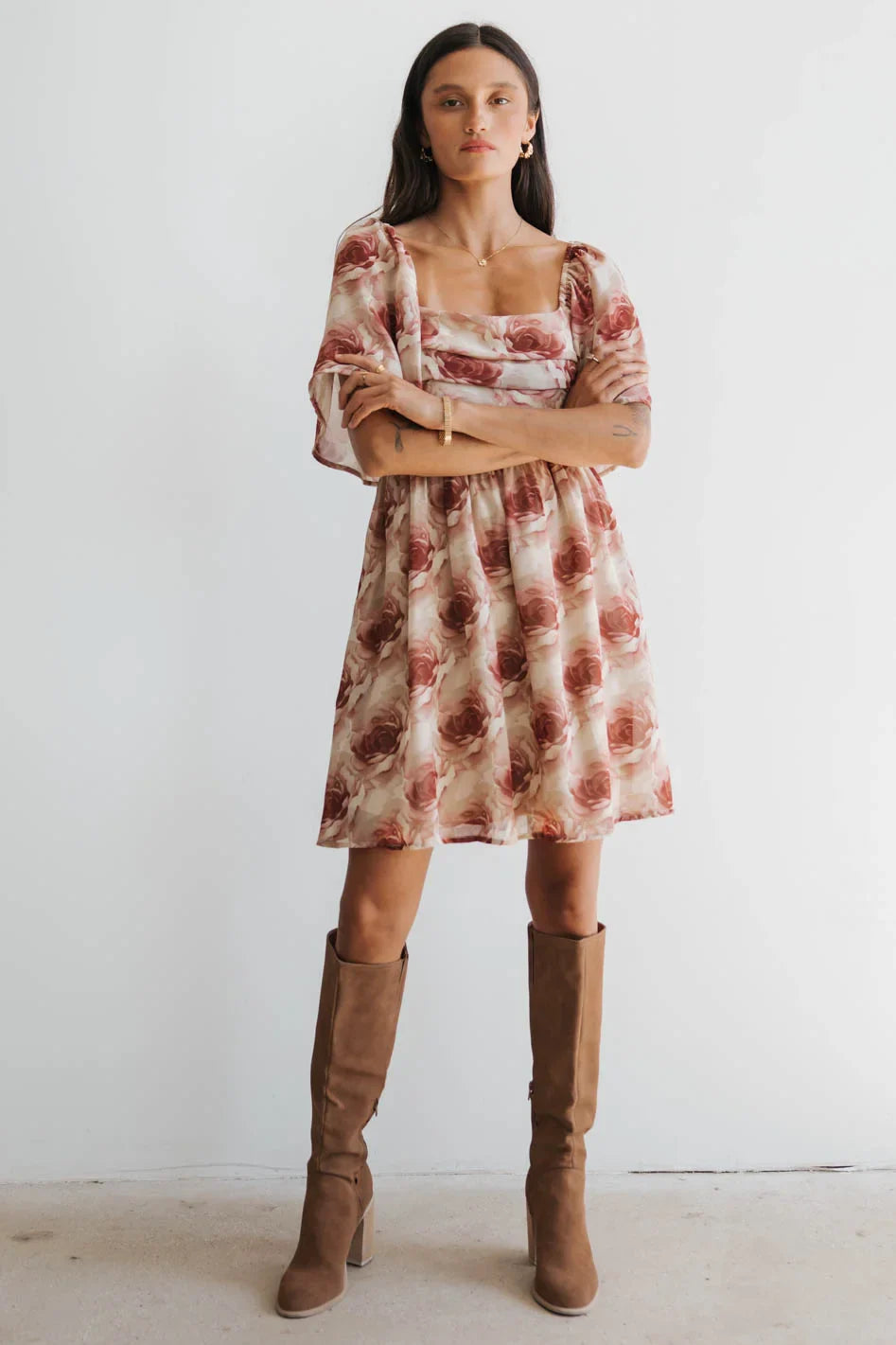 Camilla Pleated Mini Dress FINAL SALE
