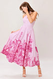 ROSELIGHT DREAM LIGHT PINK MIDI DRESS