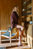 Finley Tweed Jacket in Red