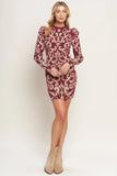 BASK IN LOVE SWEATER MINI DRESS FINAL SALE