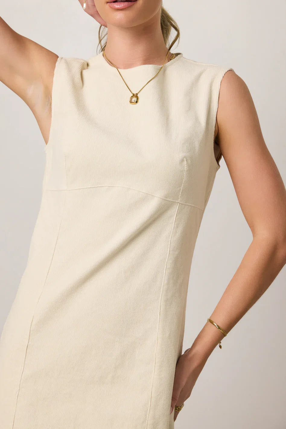 Olivia Corduroy Midi Dress FINAL SALE