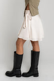 Marshall Wrap Mini Skirt
