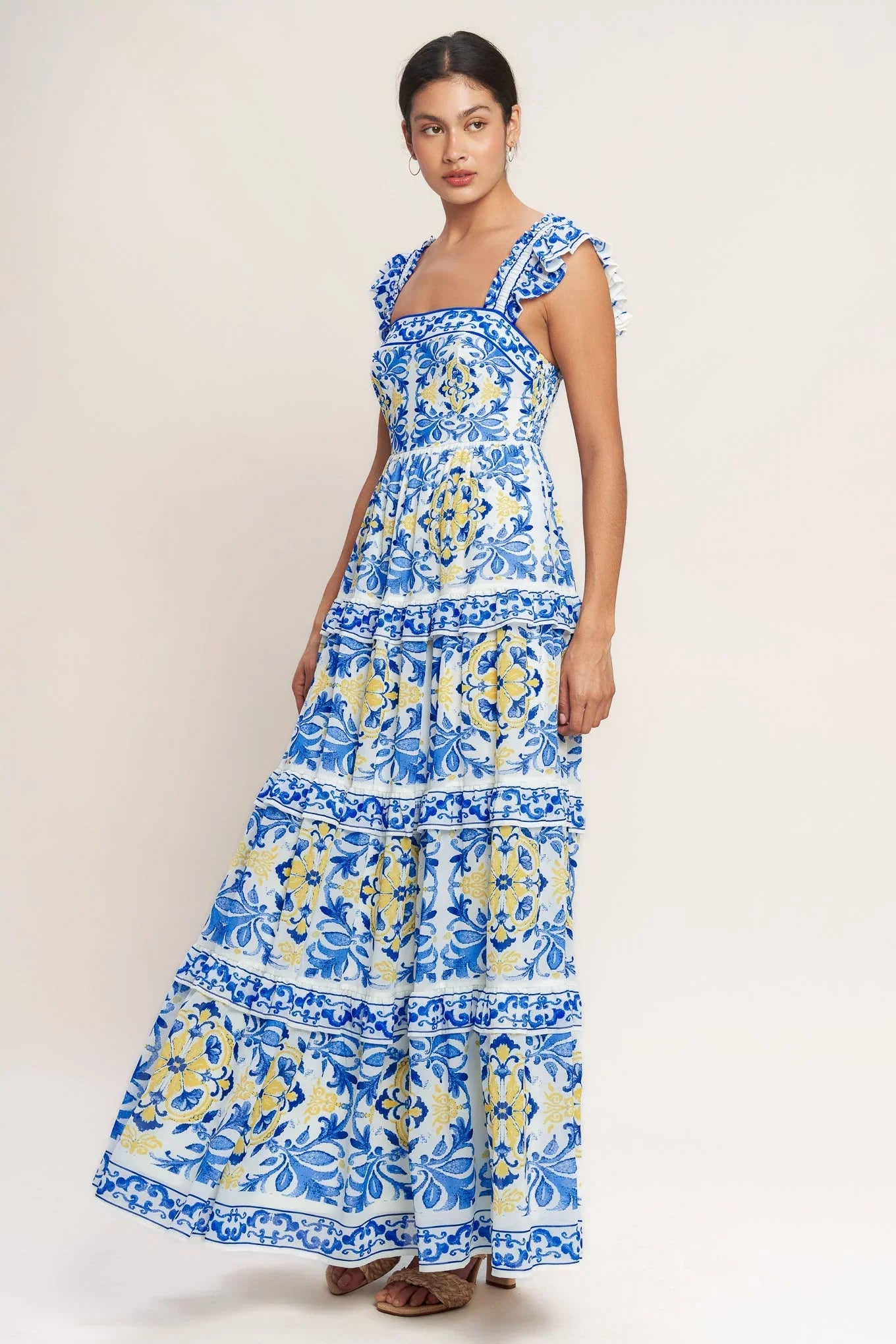 SALTY AIR SWEETHEART BLUE MAXI DRESS