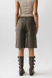 Jessy Leopard Bermuda Shorts FINAL SALE