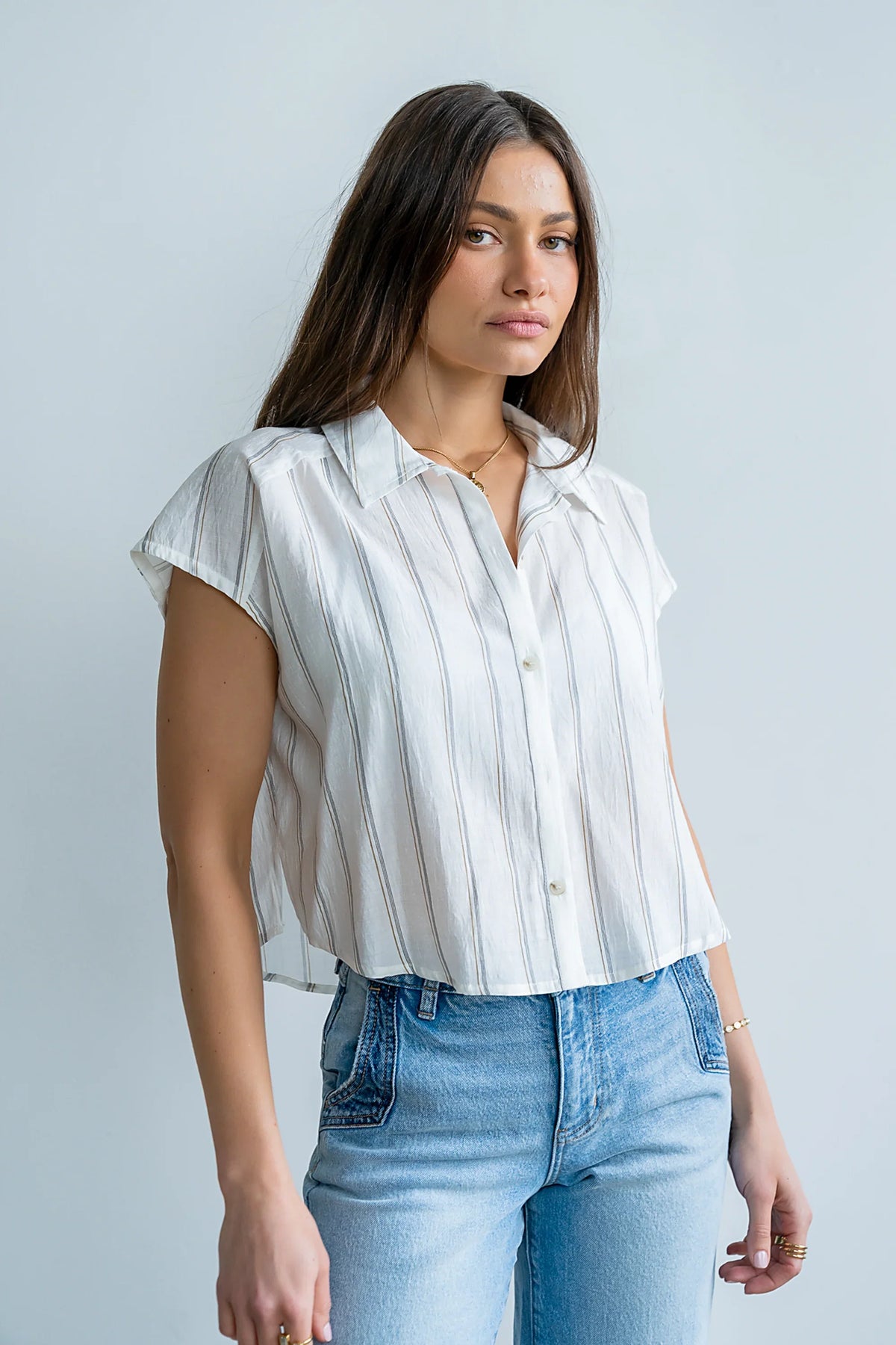 Londy Oversized Button Up